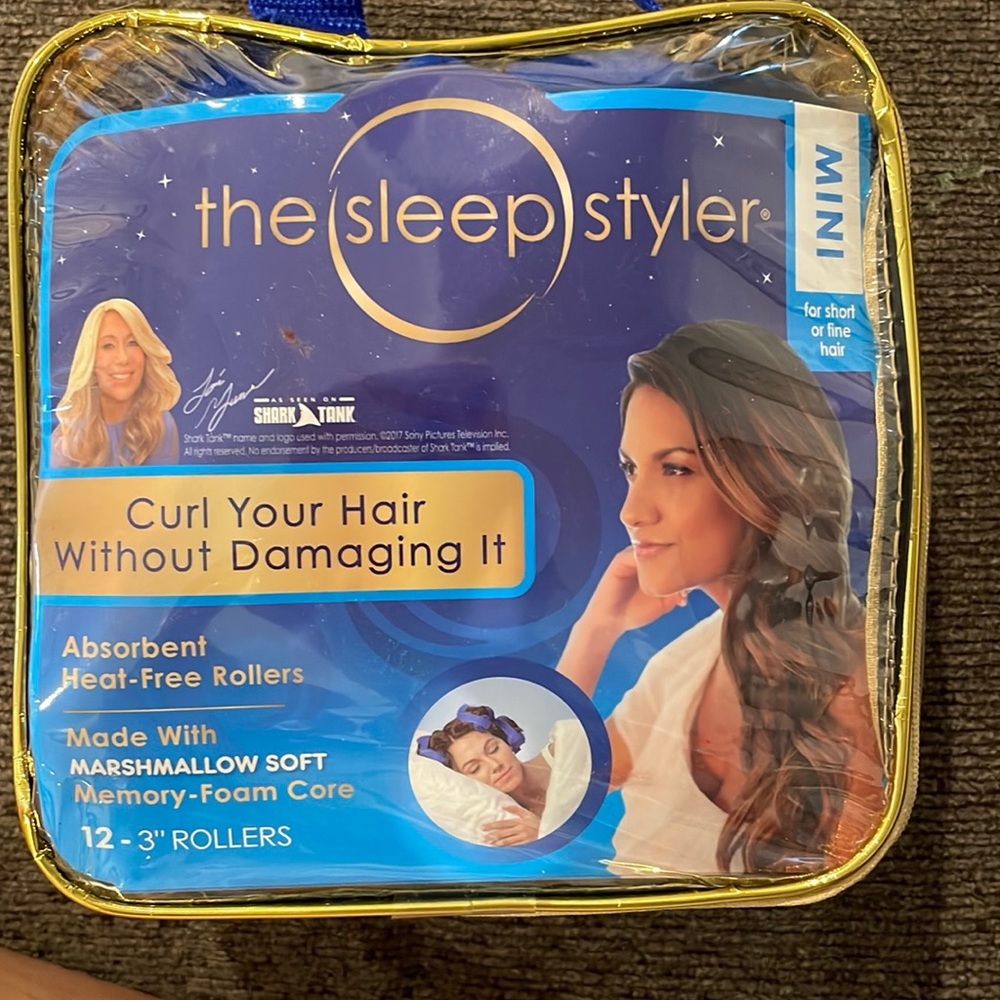 THE SLEEP STYLER *size MINI* for short or fine hair.